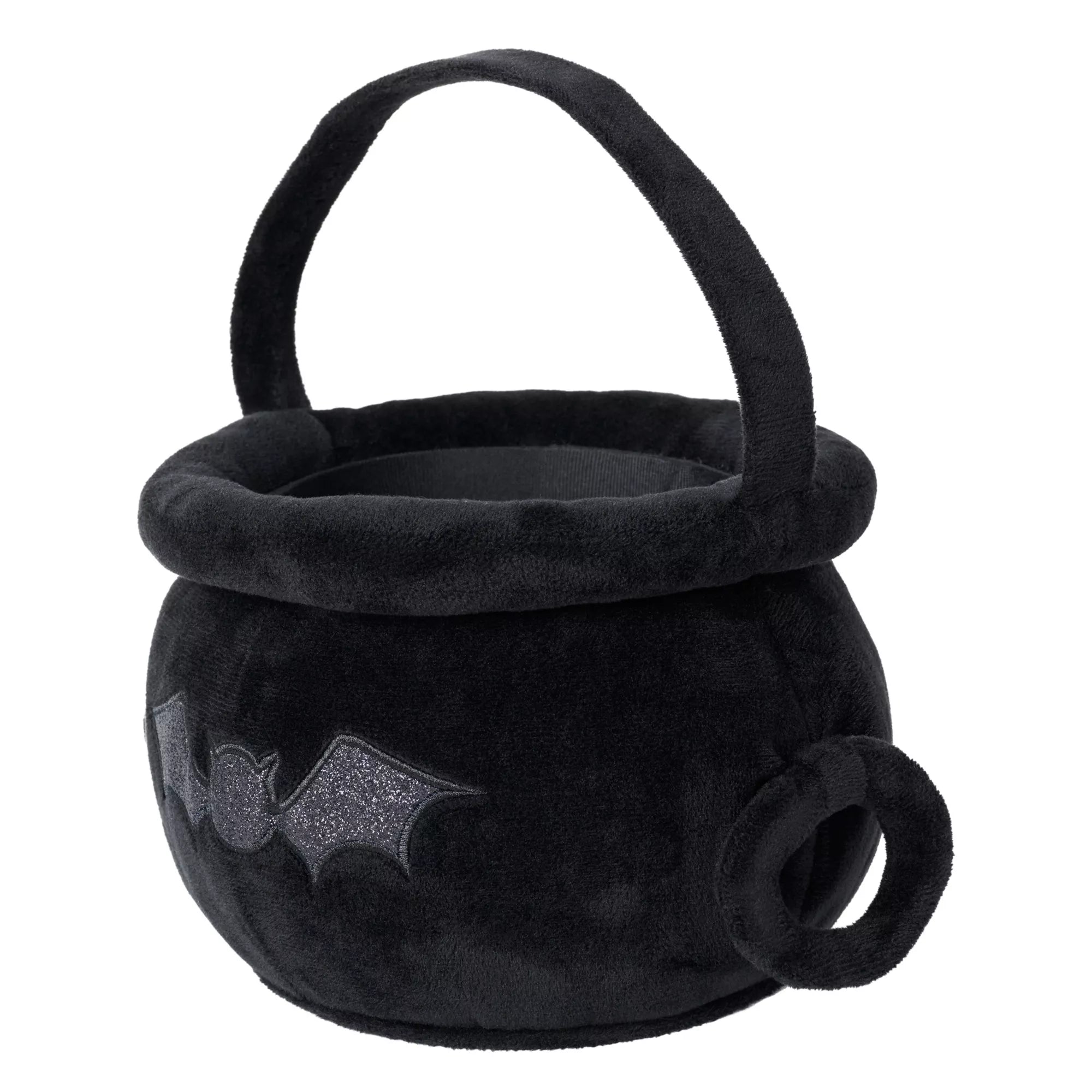 Bat Cauldron Plush Treat Bucket