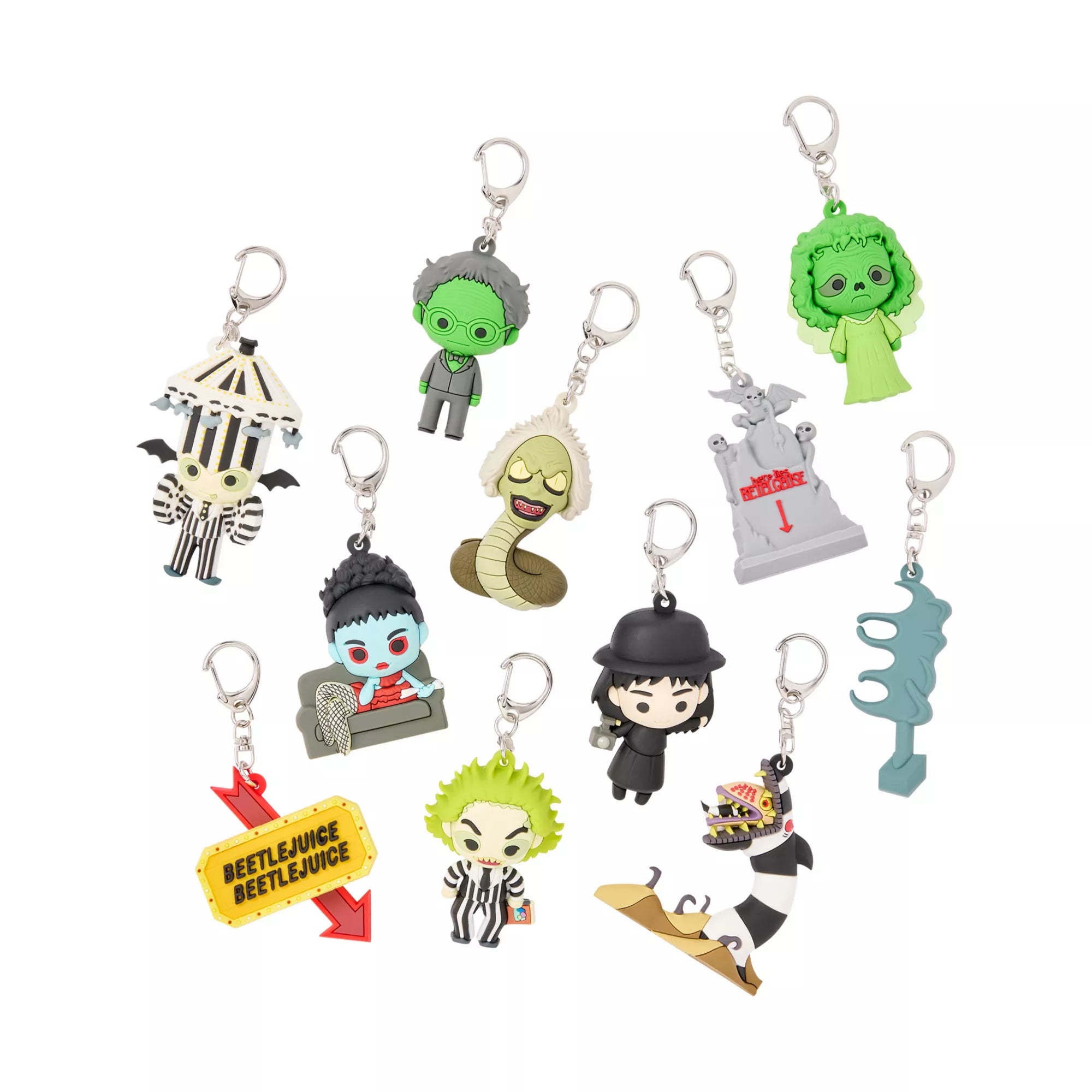 Beetlejuice Bag Clip Blind Pack