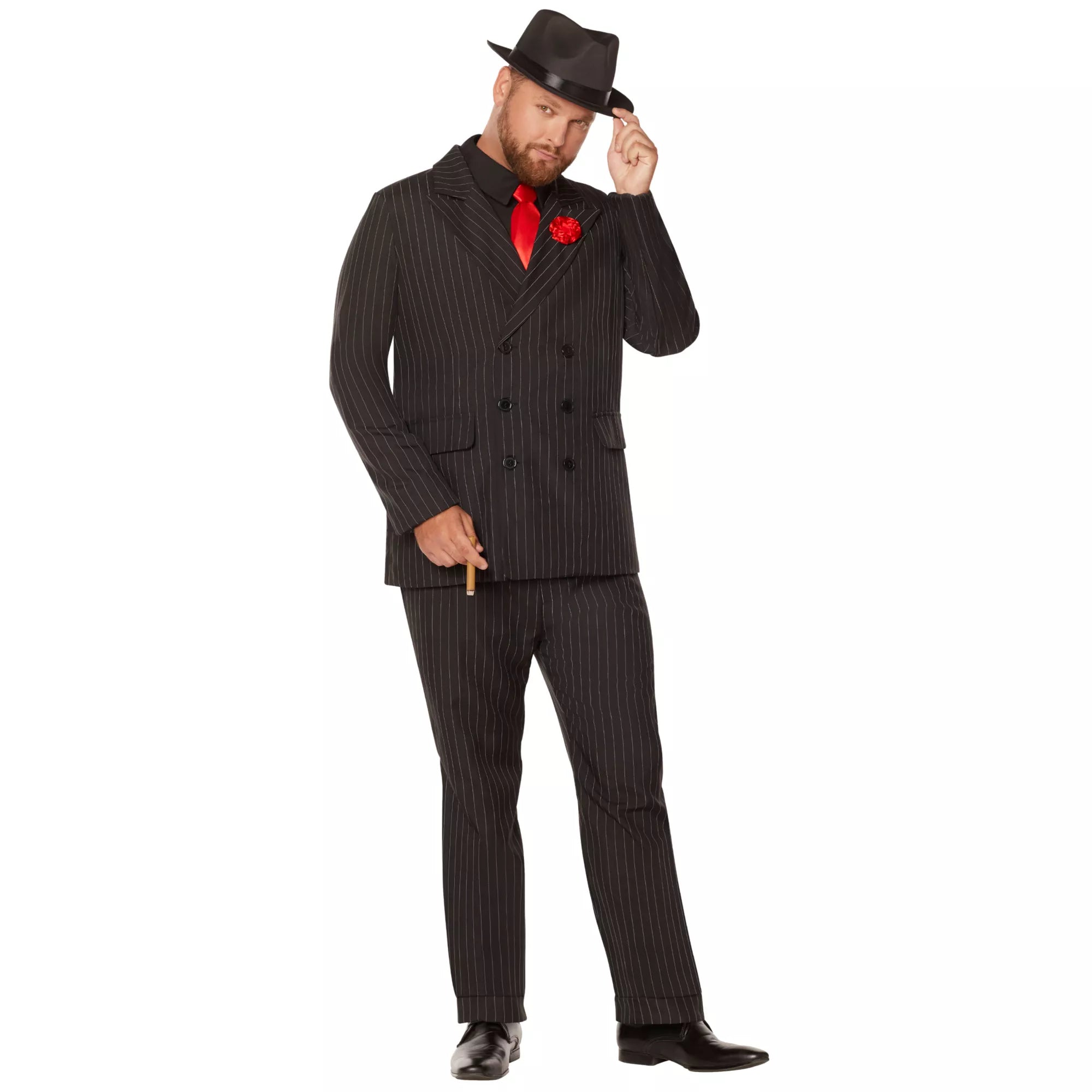 Adult Gangster Suit Plus Size Costume