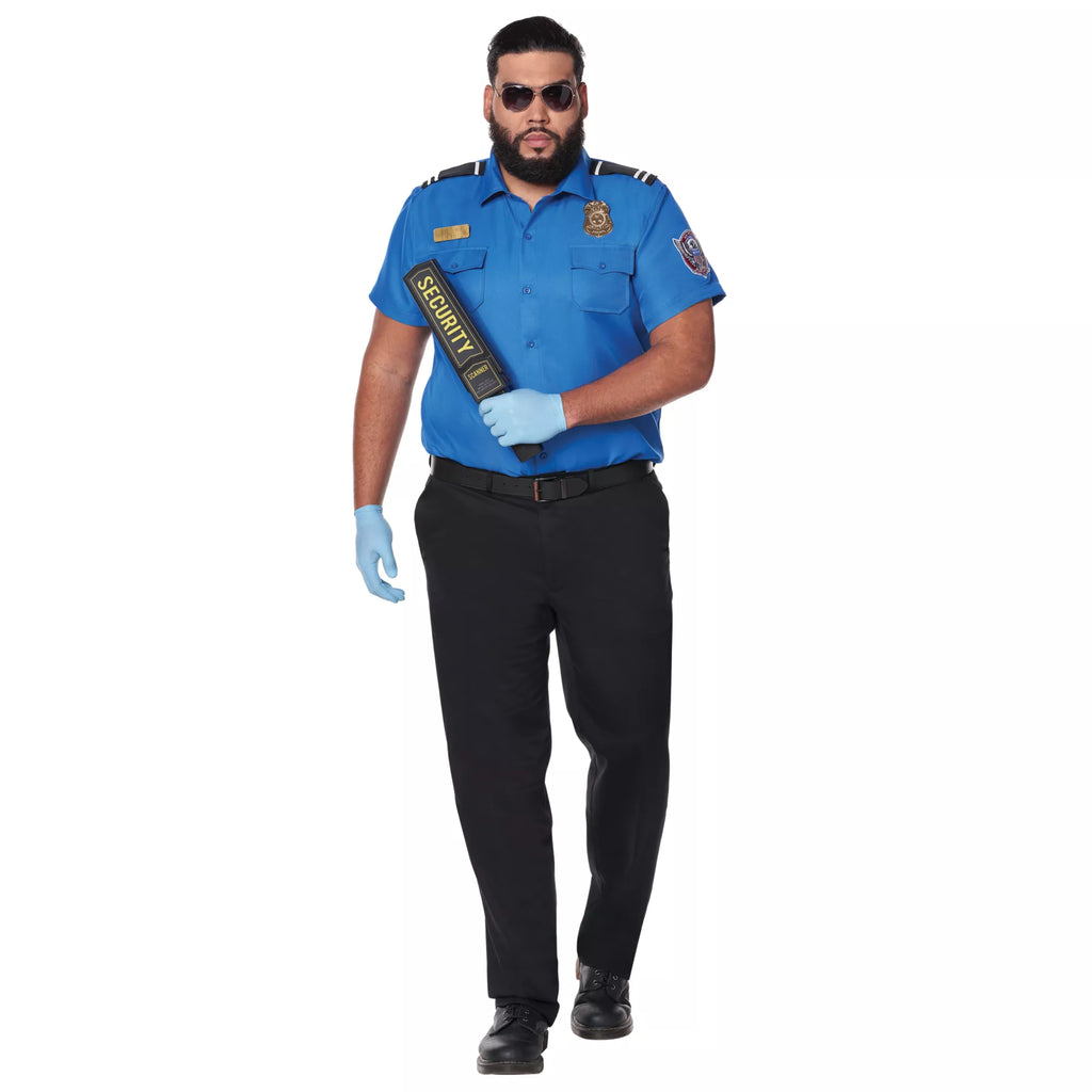Adult Airport Security Plus Size Costume