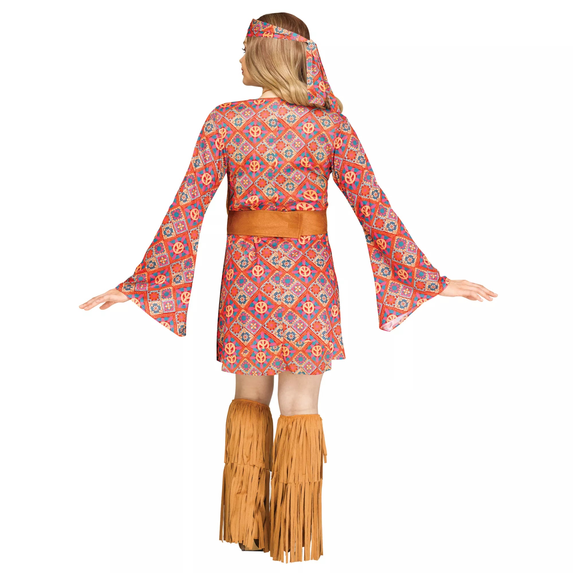 Adult Free Spirit Hippie Plus Size Costume