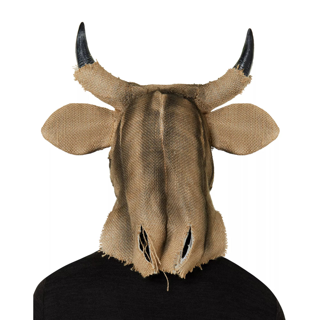 Moving Mouth Bull Scarecrow Full Mask