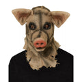 Moving Mouth Pig Scarecrow Full Mask