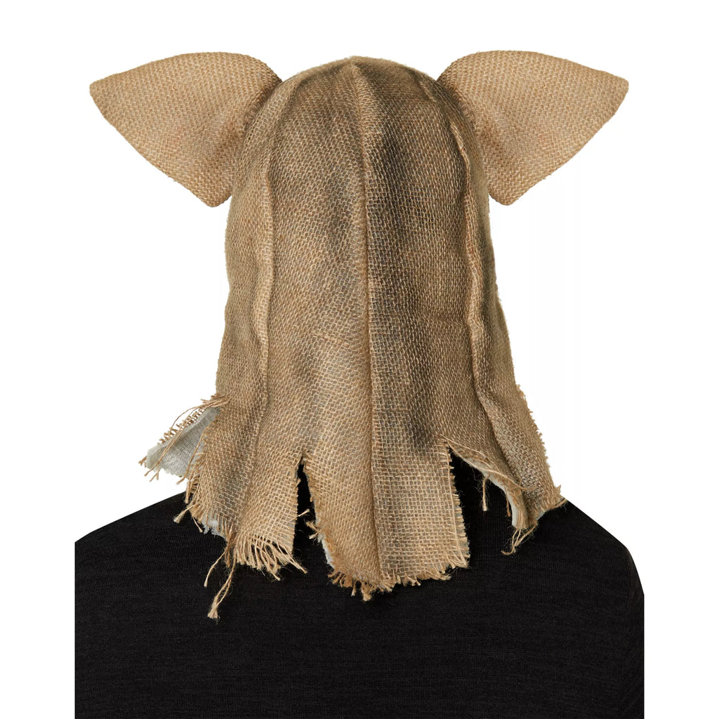 Moving Mouth Pig Scarecrow Full Mask