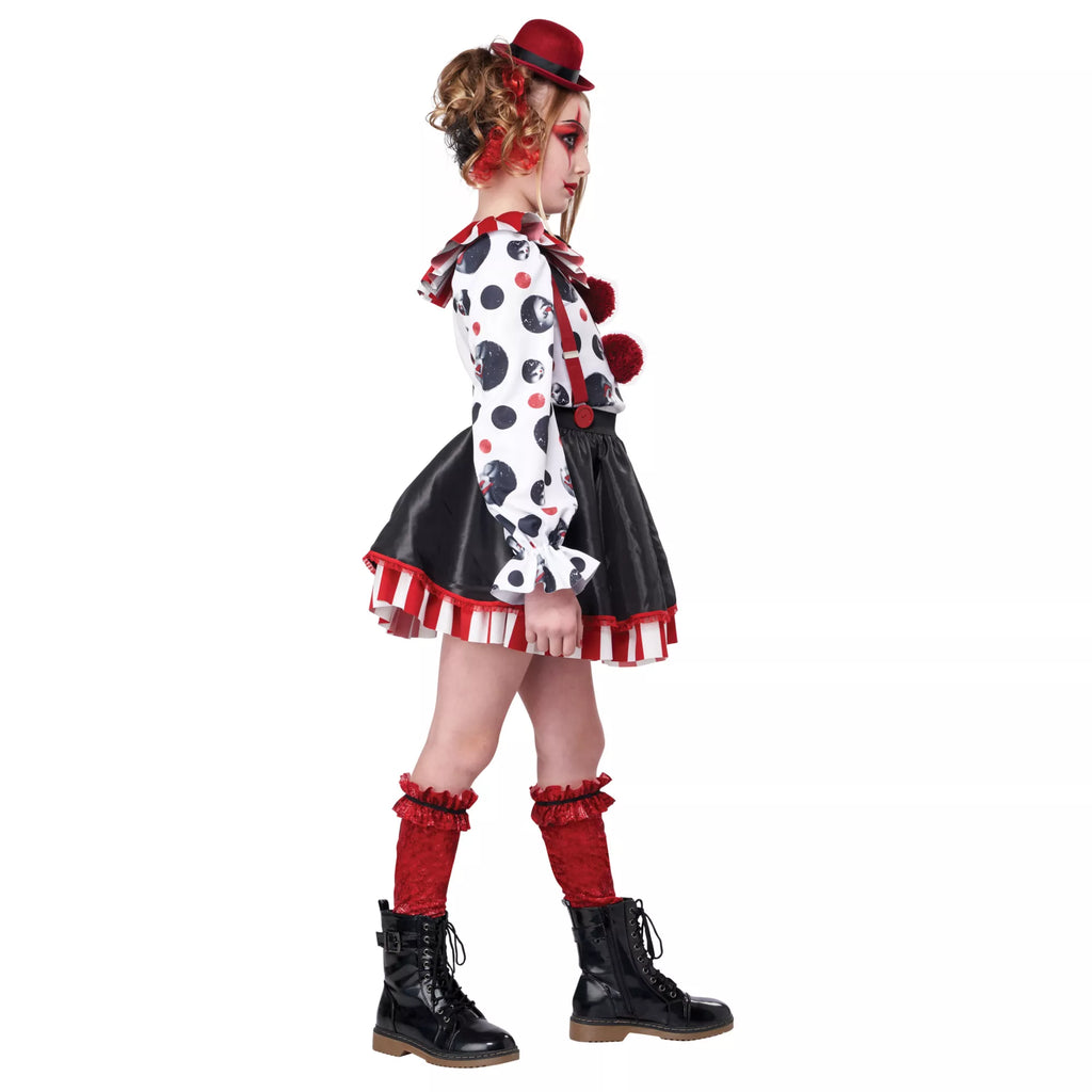 Kids Sinister Clown Costume