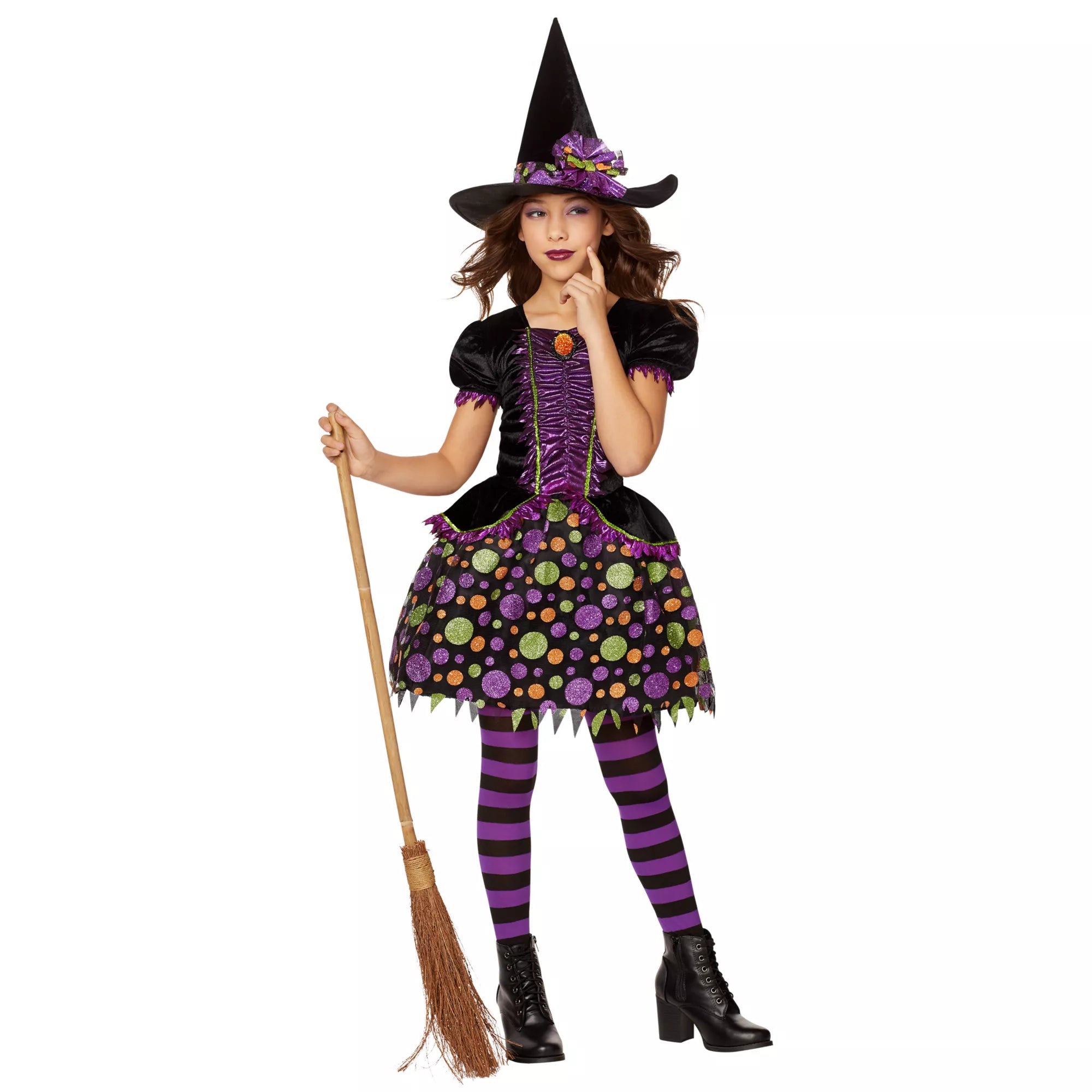 Kids Whimsical Witch Costume