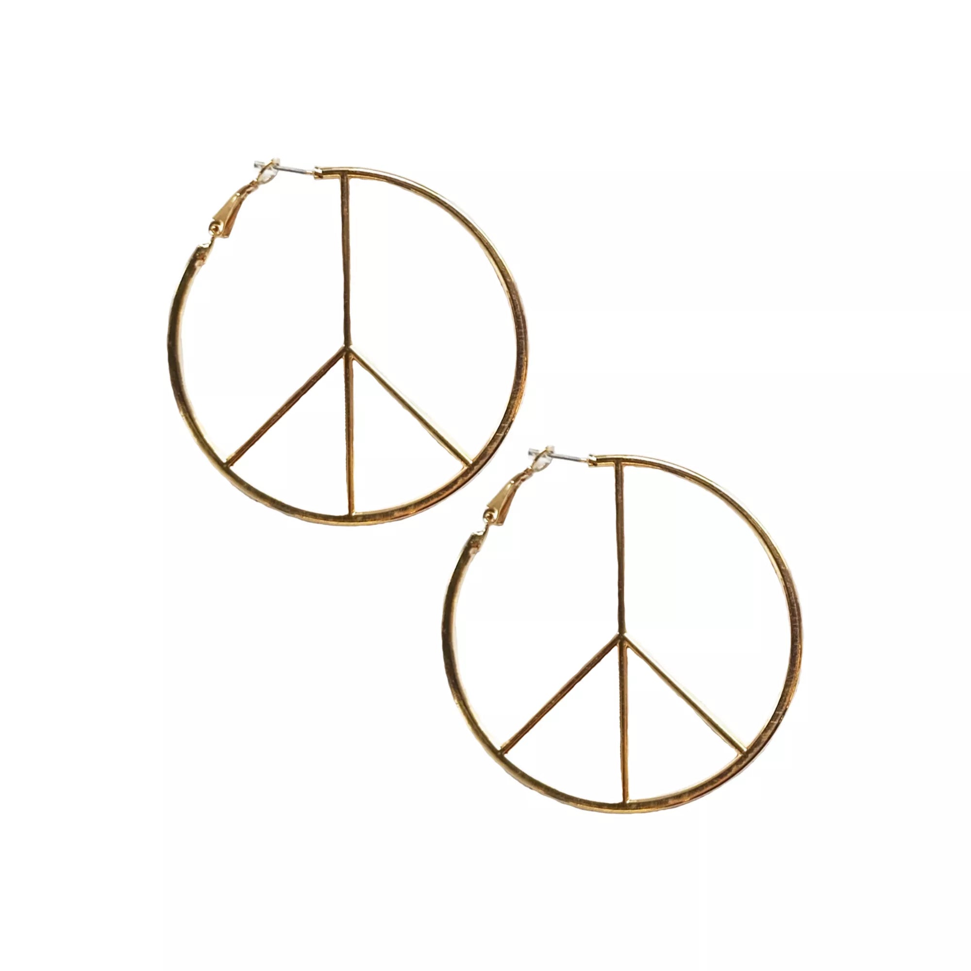 Peace Sign Earrings