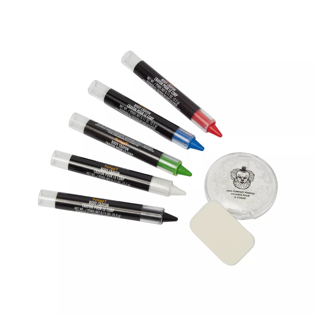 Kids Scary Clown Makeup Kit