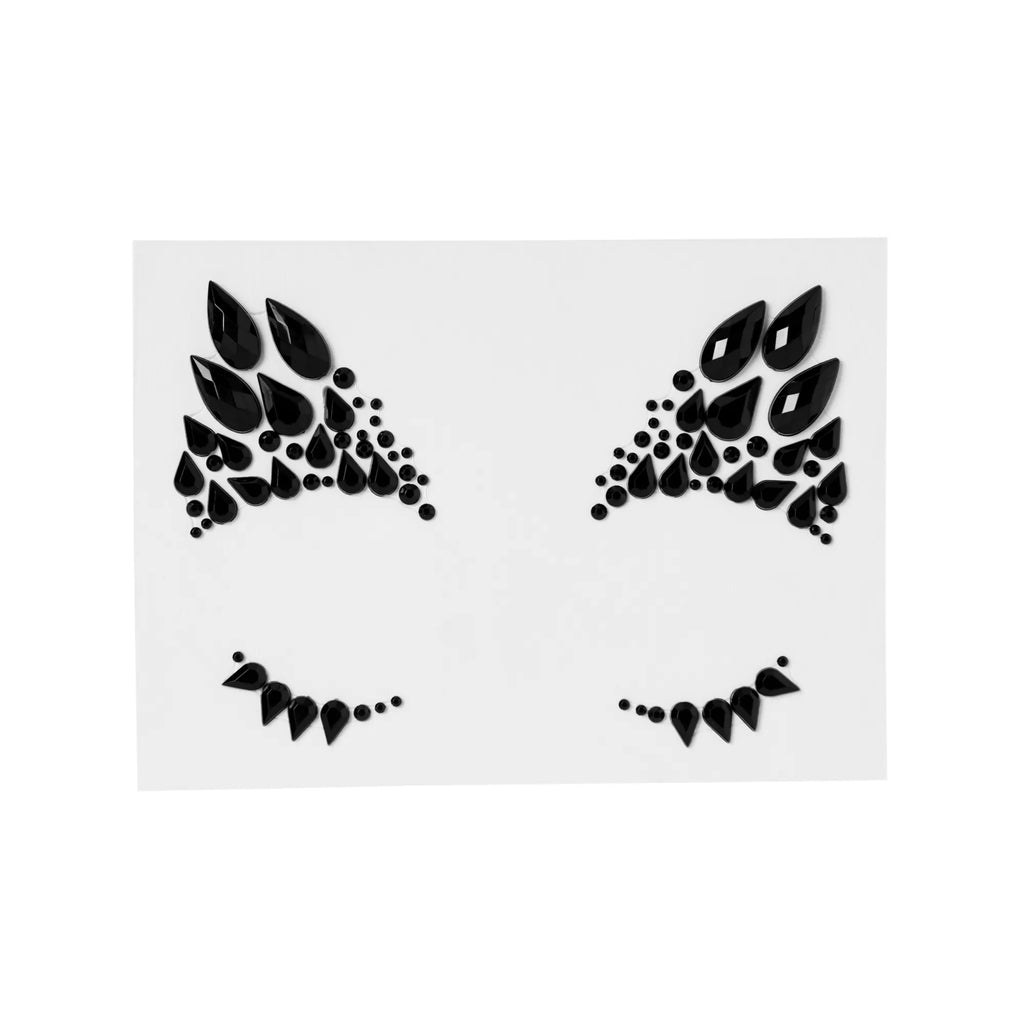 Black Jewel Face Decal