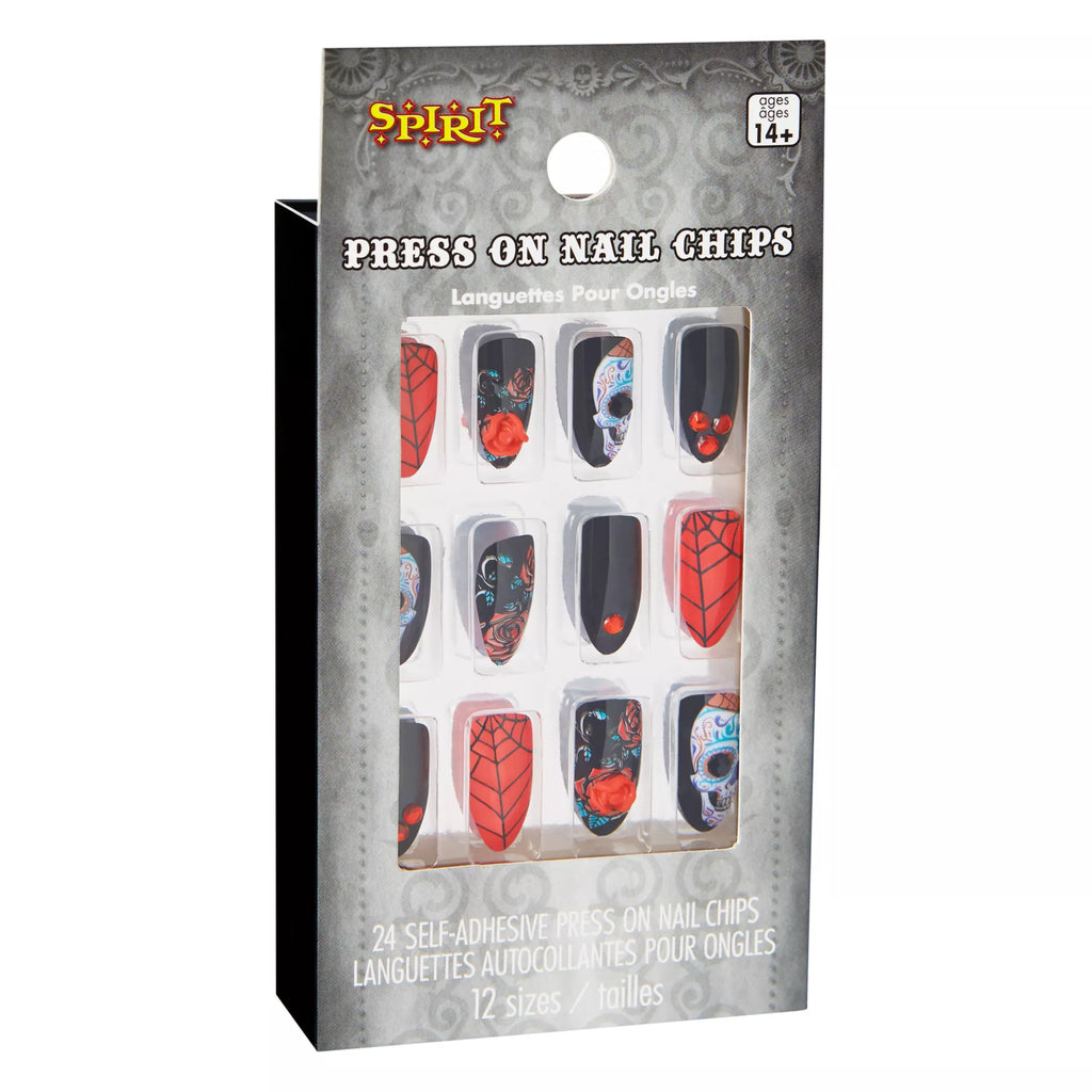 Day of the Dead Press-On Nails