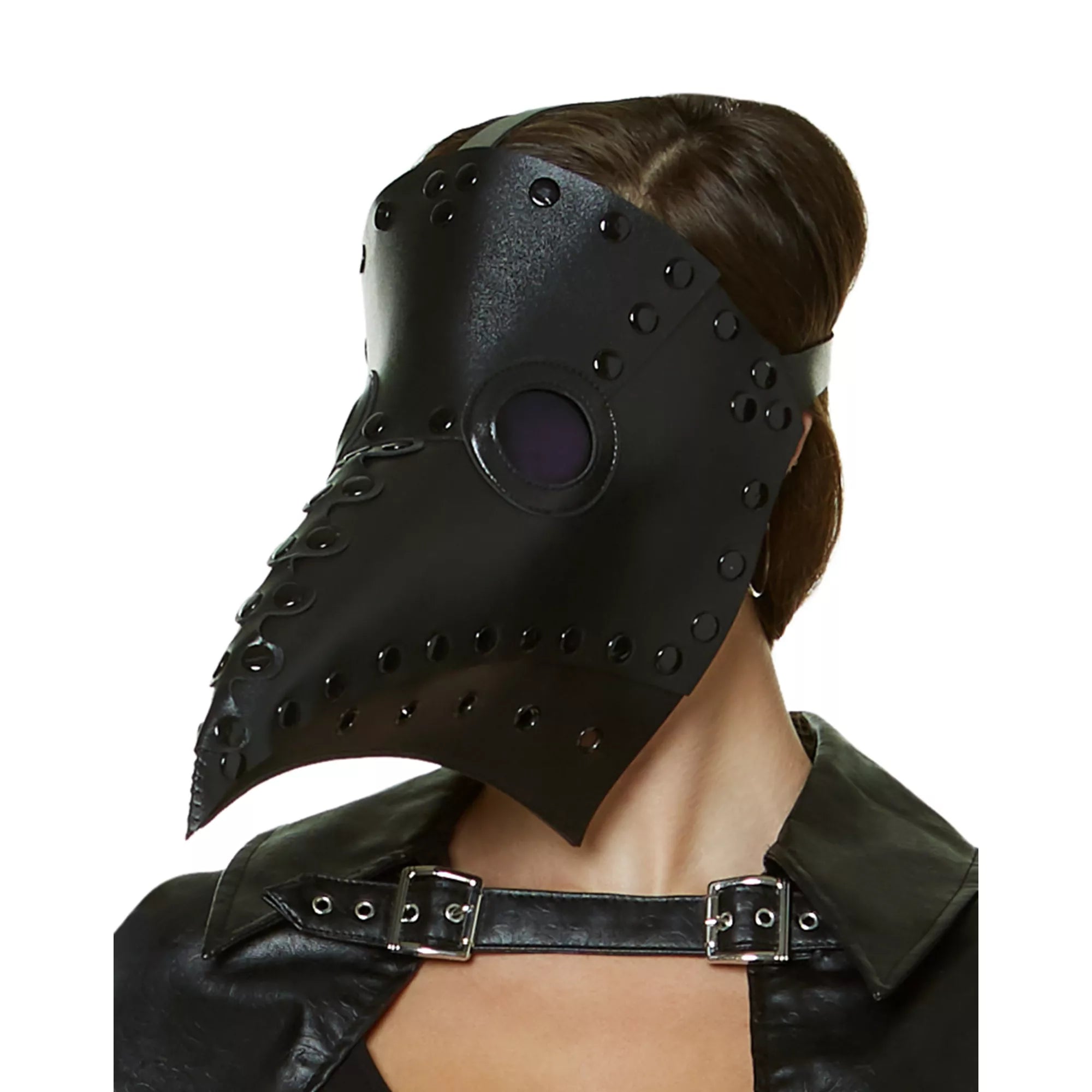 Long Plague Doctor Half Mask