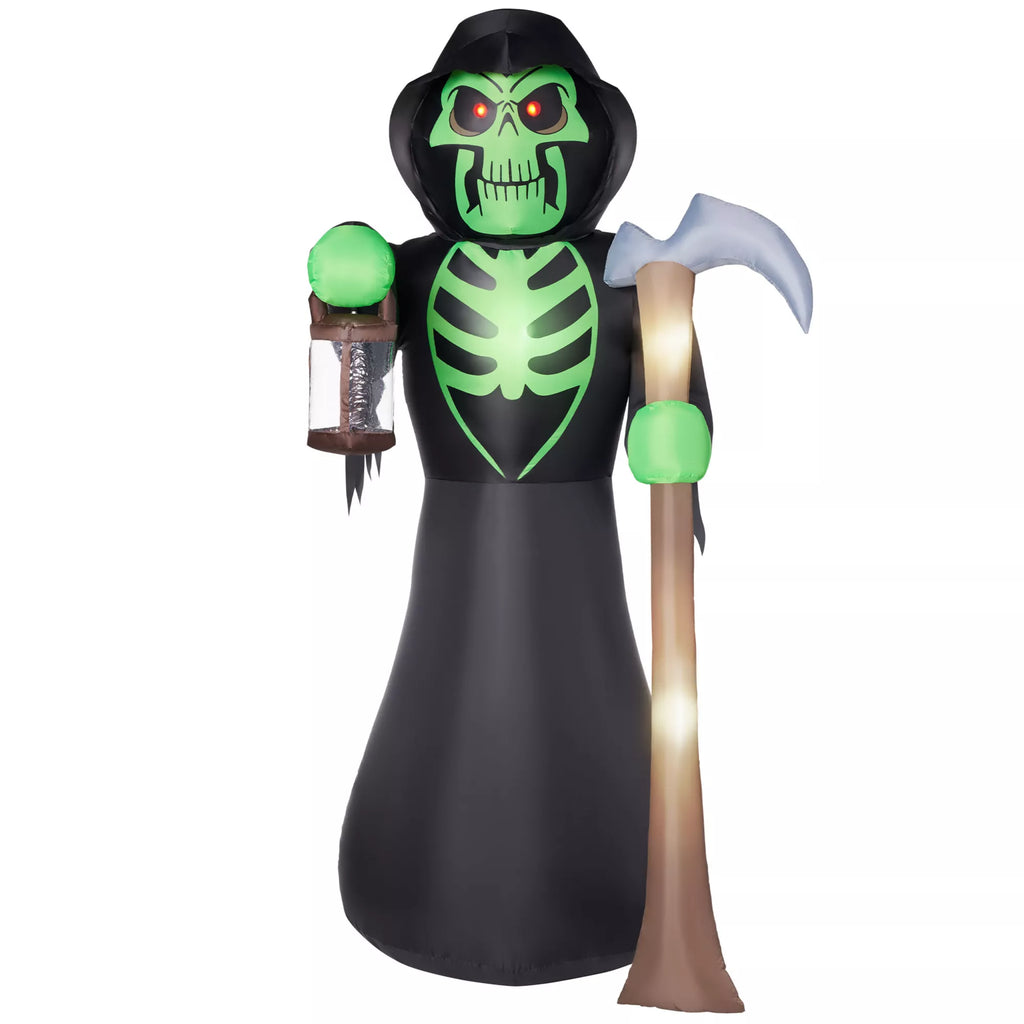 8 Ft Grim Reaper Light-Up Inflatable Decoration
