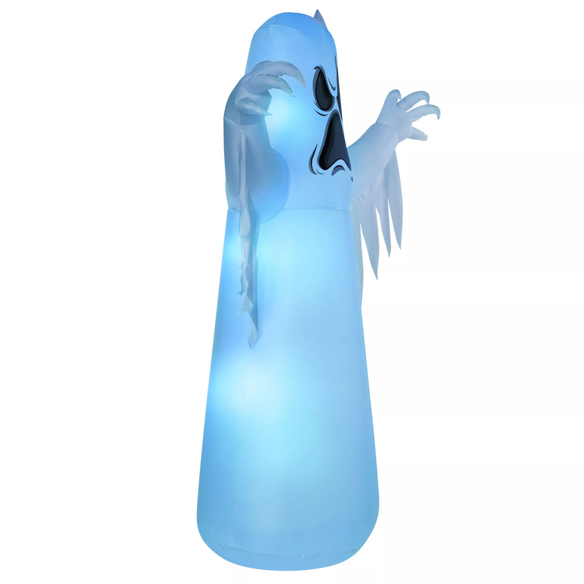 8 Ft Light-Up Ghost Inflatable Decoration