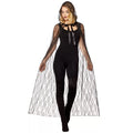 Adult Black Lace Cape