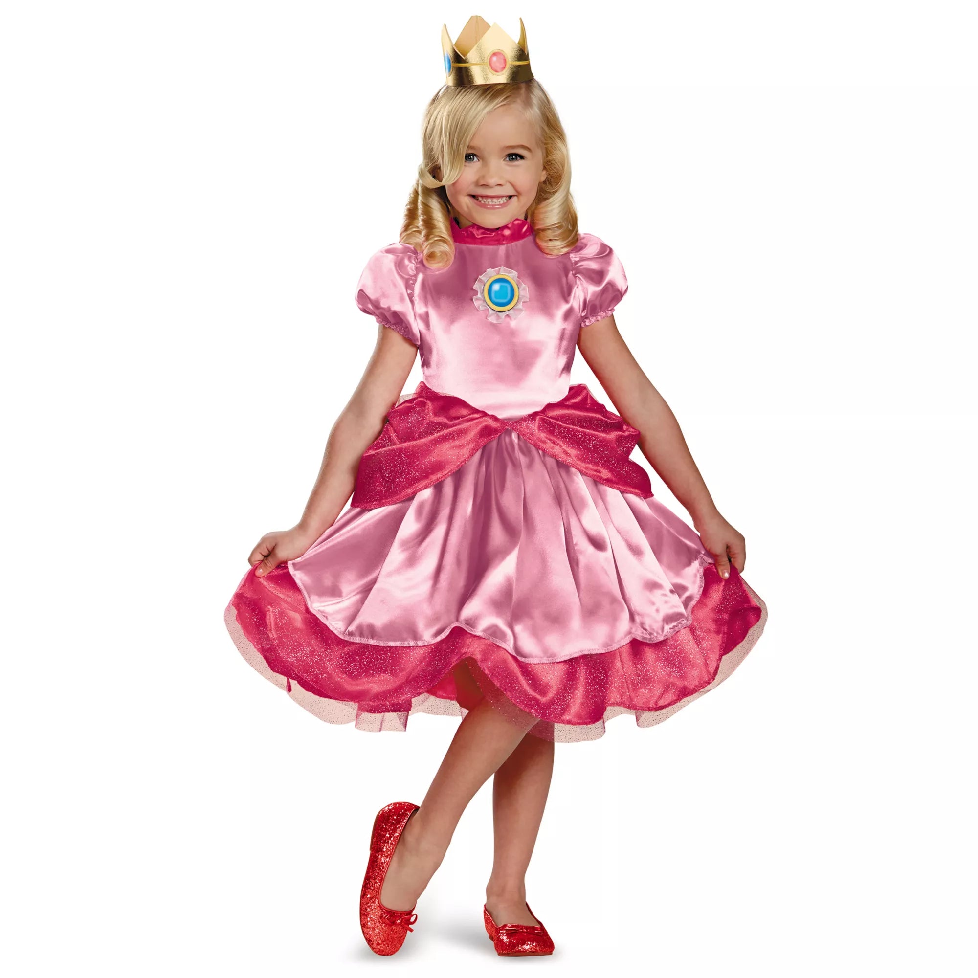 Toddler Princess Peach Costume - Mario Bros.