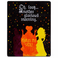 Makes Me Sick Fleece Blanket - Hocus Pocus