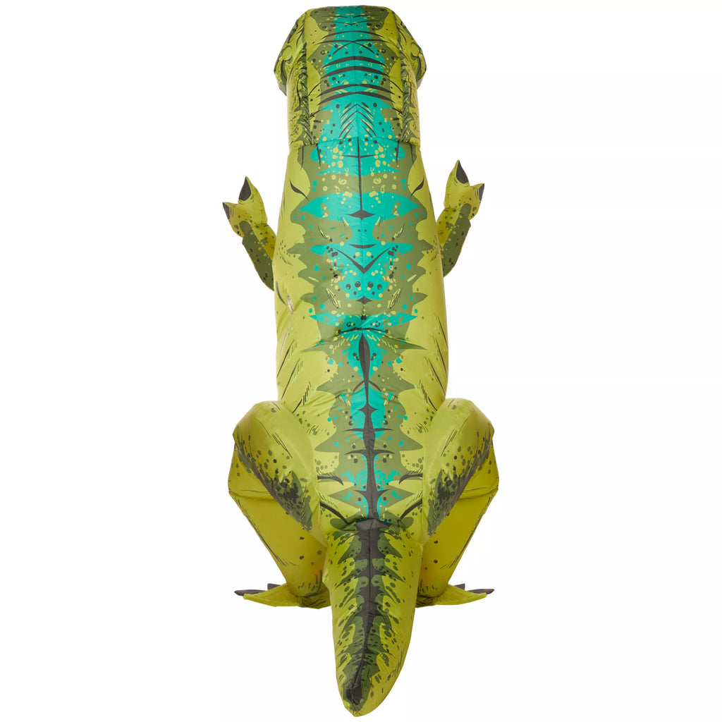 Adult Green Dinosaur Inflatable Costume