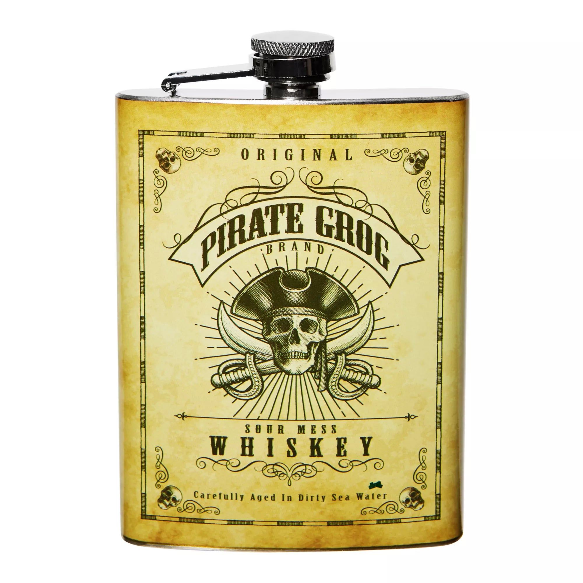 Pirate Flask - 8 oz.