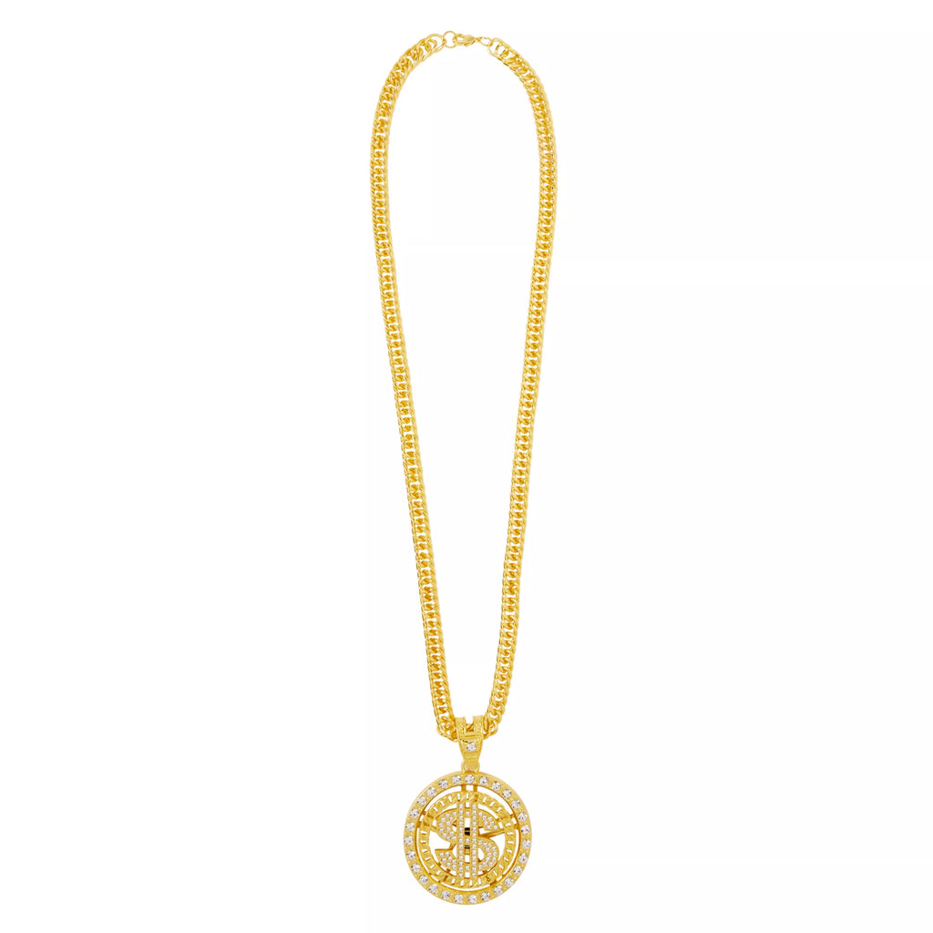 Dollar Sign Chain Necklace