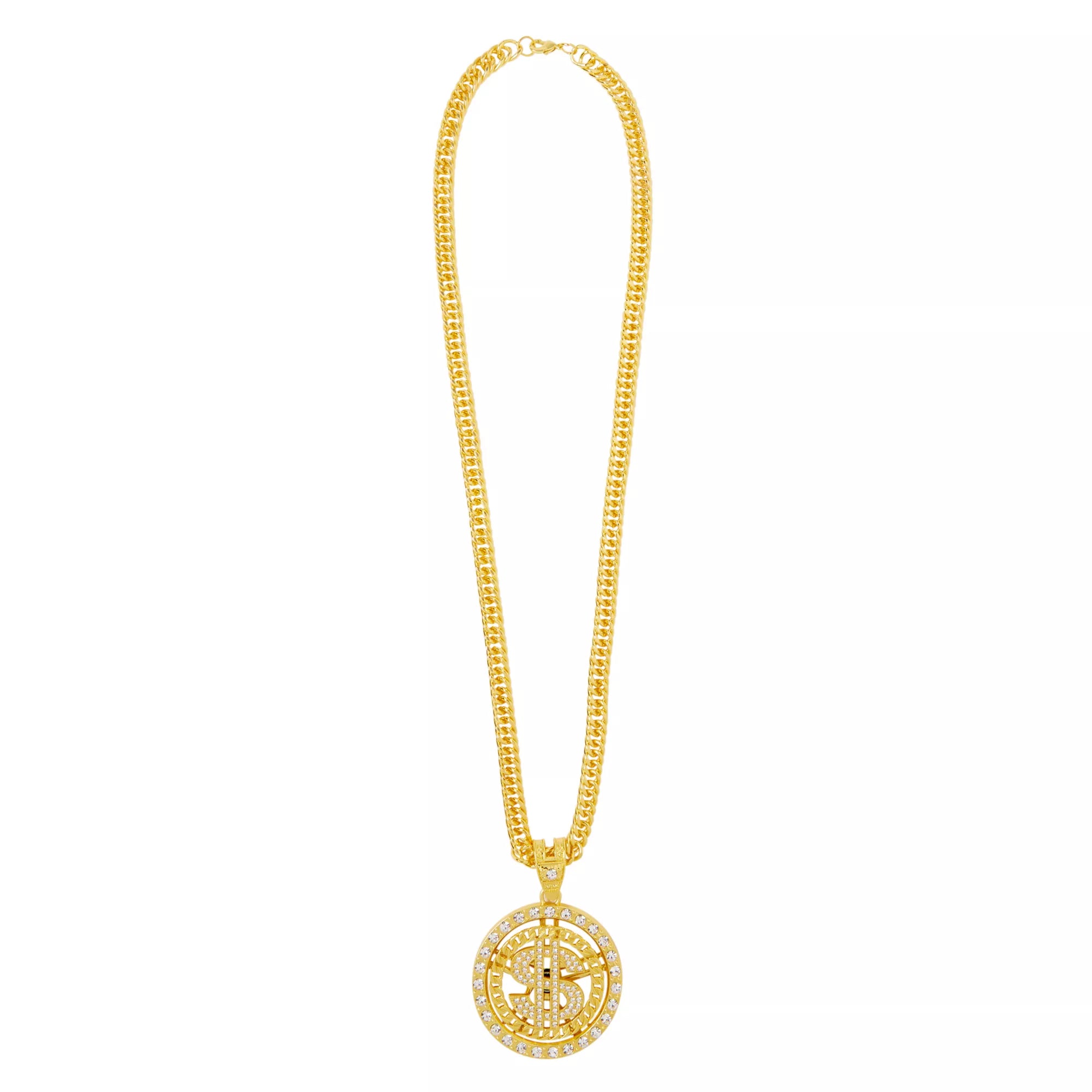 Dollar Sign Chain Necklace