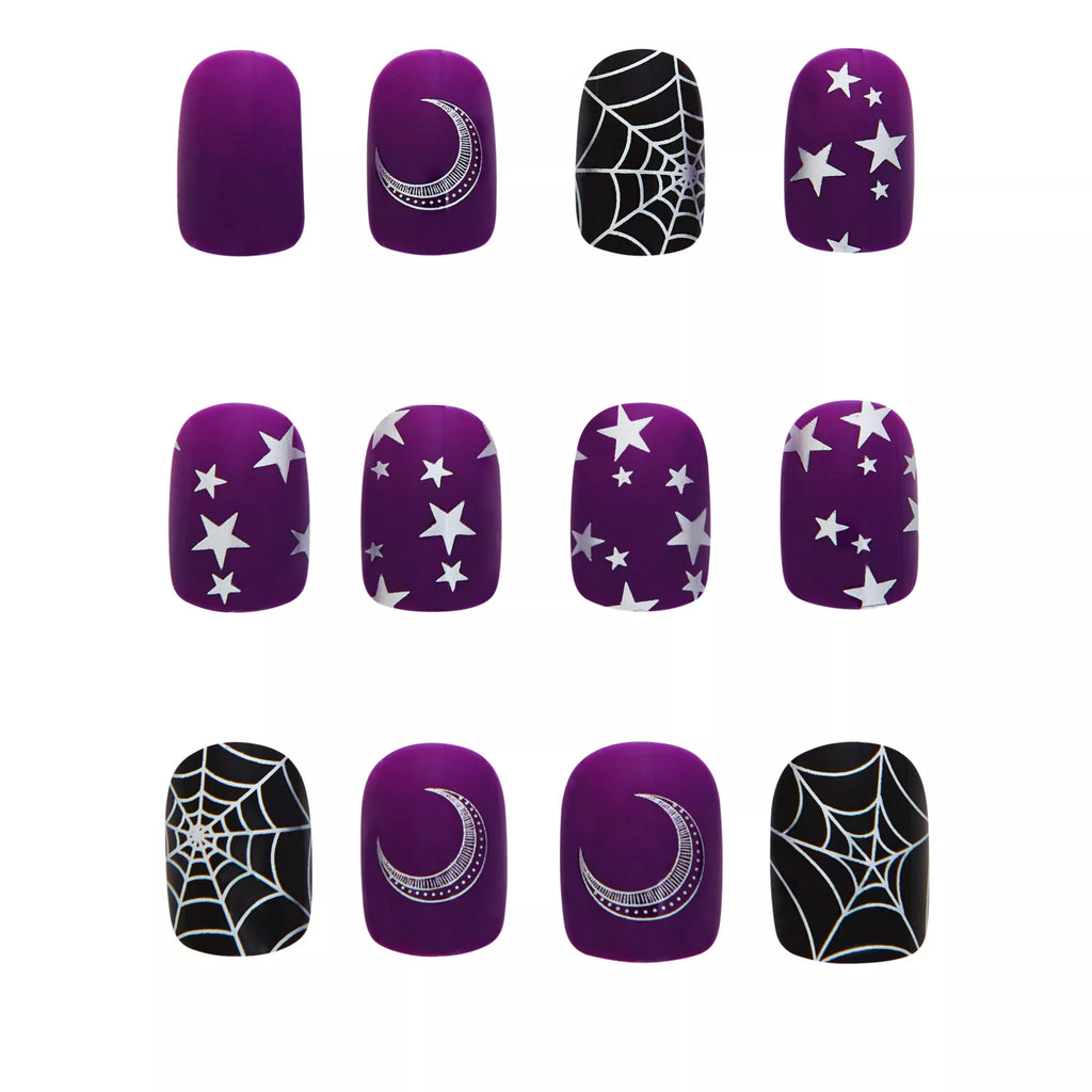 Kids Twilight Press On Witch Nails