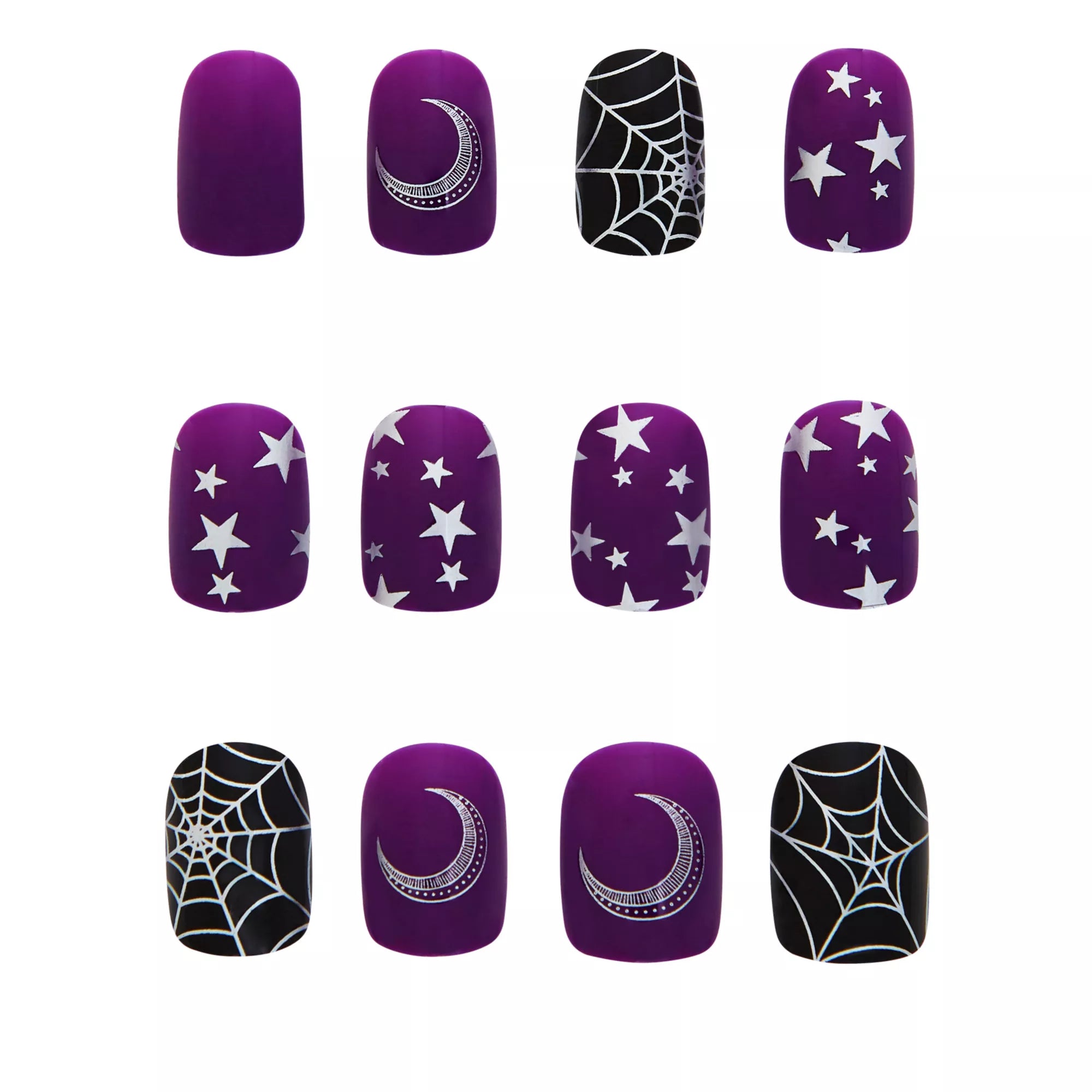Kids Twilight Press On Witch Nails