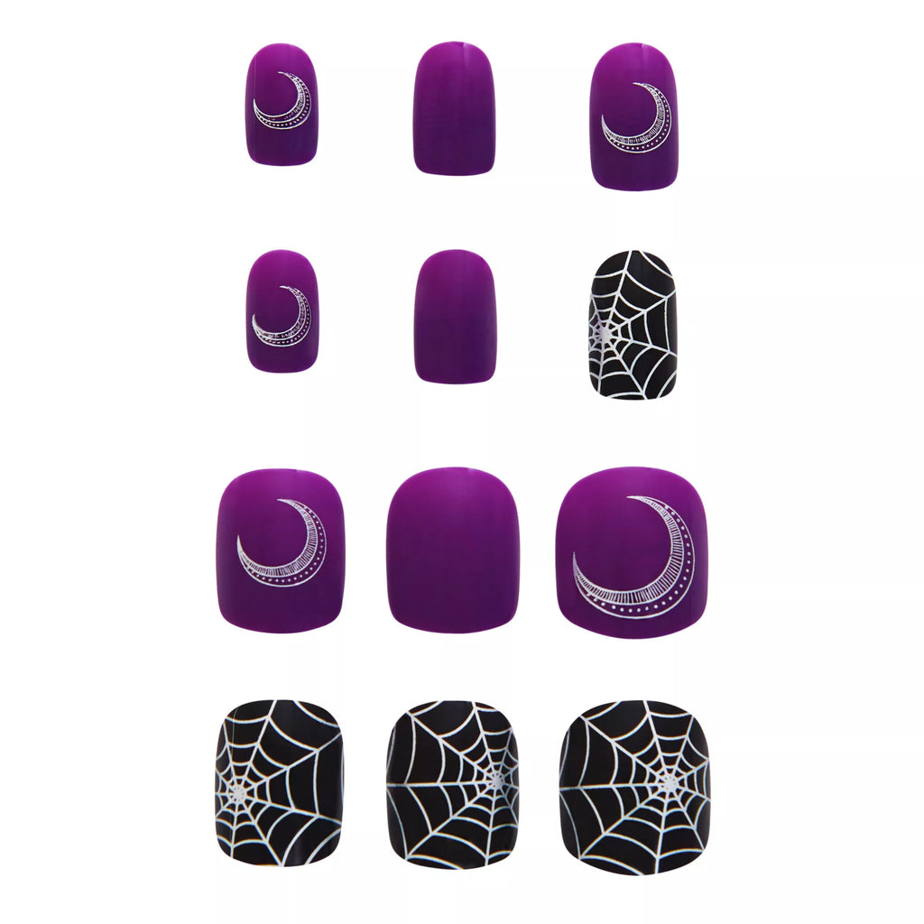 Kids Twilight Press On Witch Nails