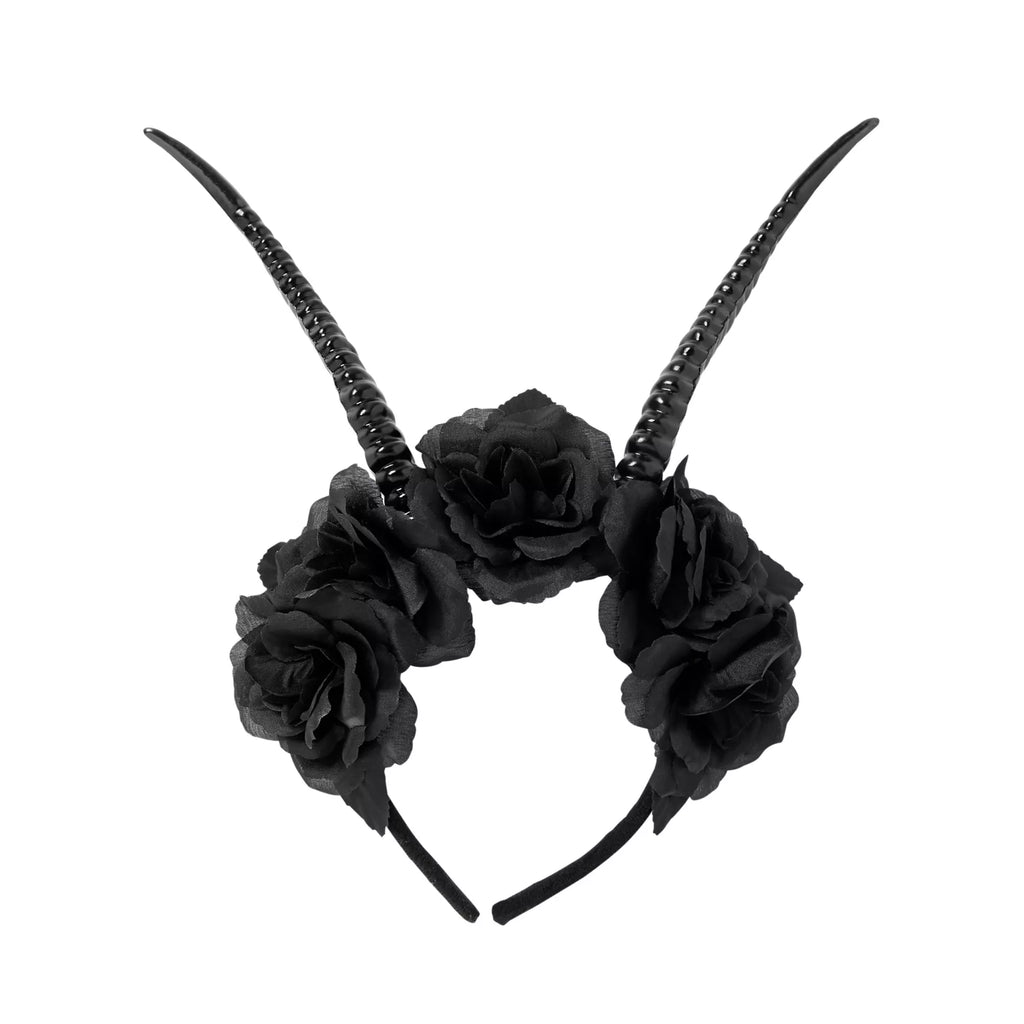 Devil Flower Headband