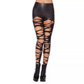 Black Punk Tattered Tights