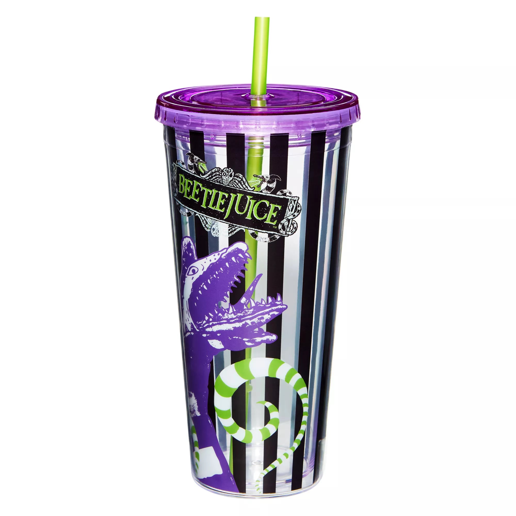 Beetlejuice Worm Tumbler 20 oz. - Beetlejuice