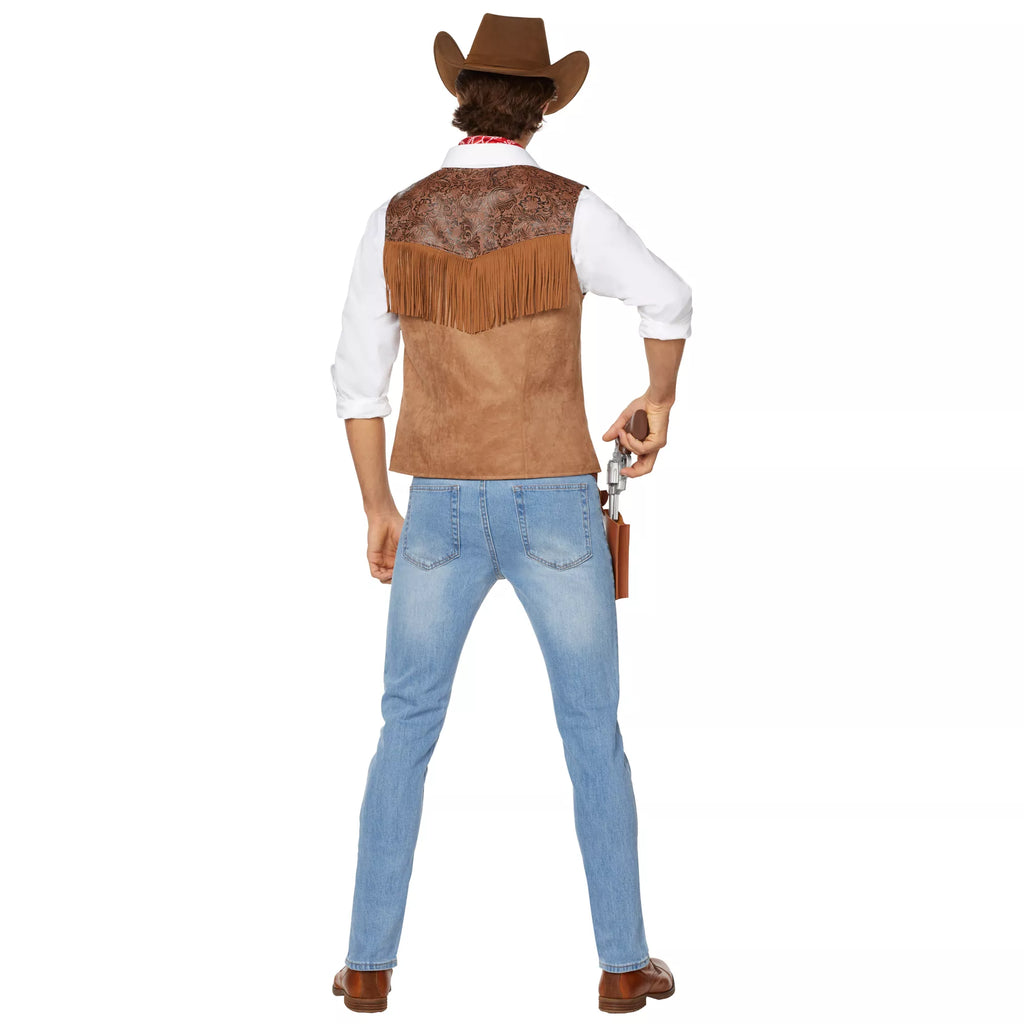 Adult Western Cowboy Plus Size Costume Kit
