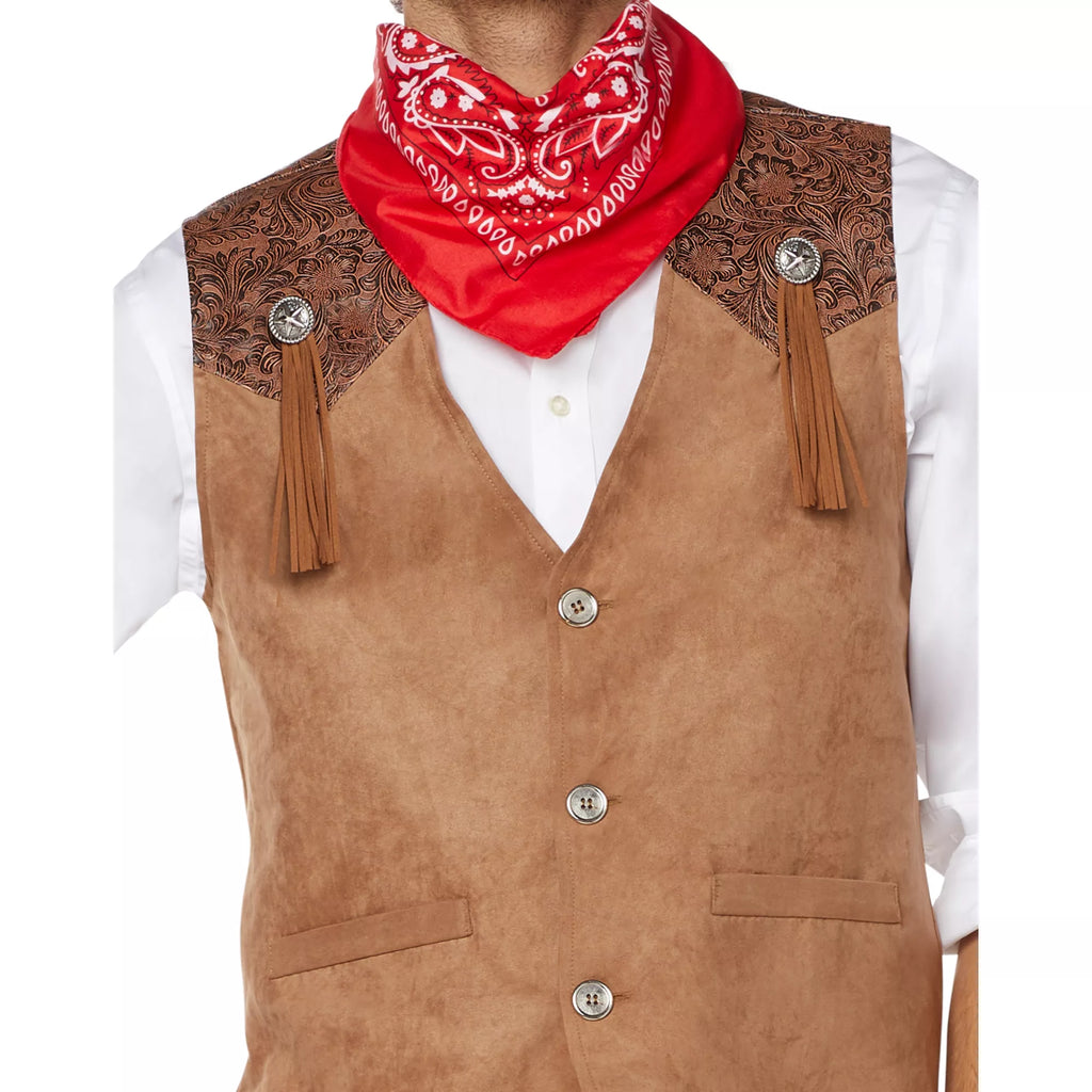 Adult Western Cowboy Plus Size Costume Kit