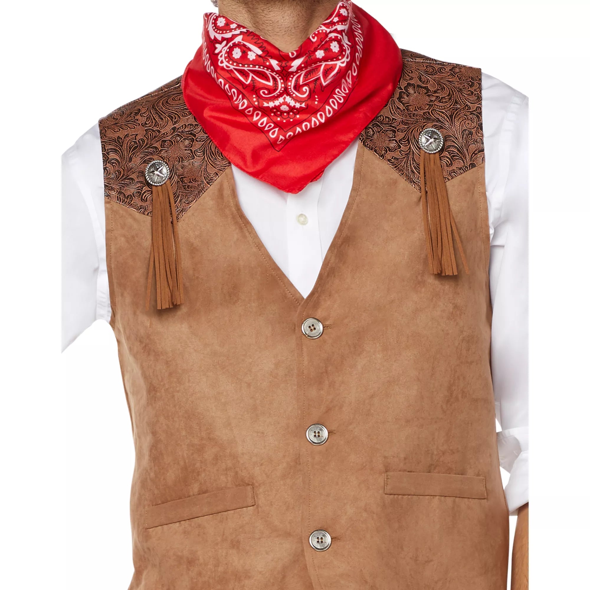 Adult Western Cowboy Plus Size Costume Kit