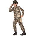 Kids Military Soldier Costume