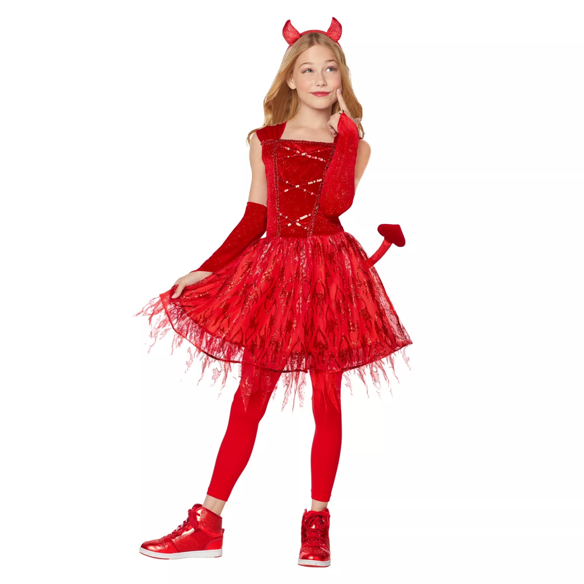Kids Fiery Devil Costume