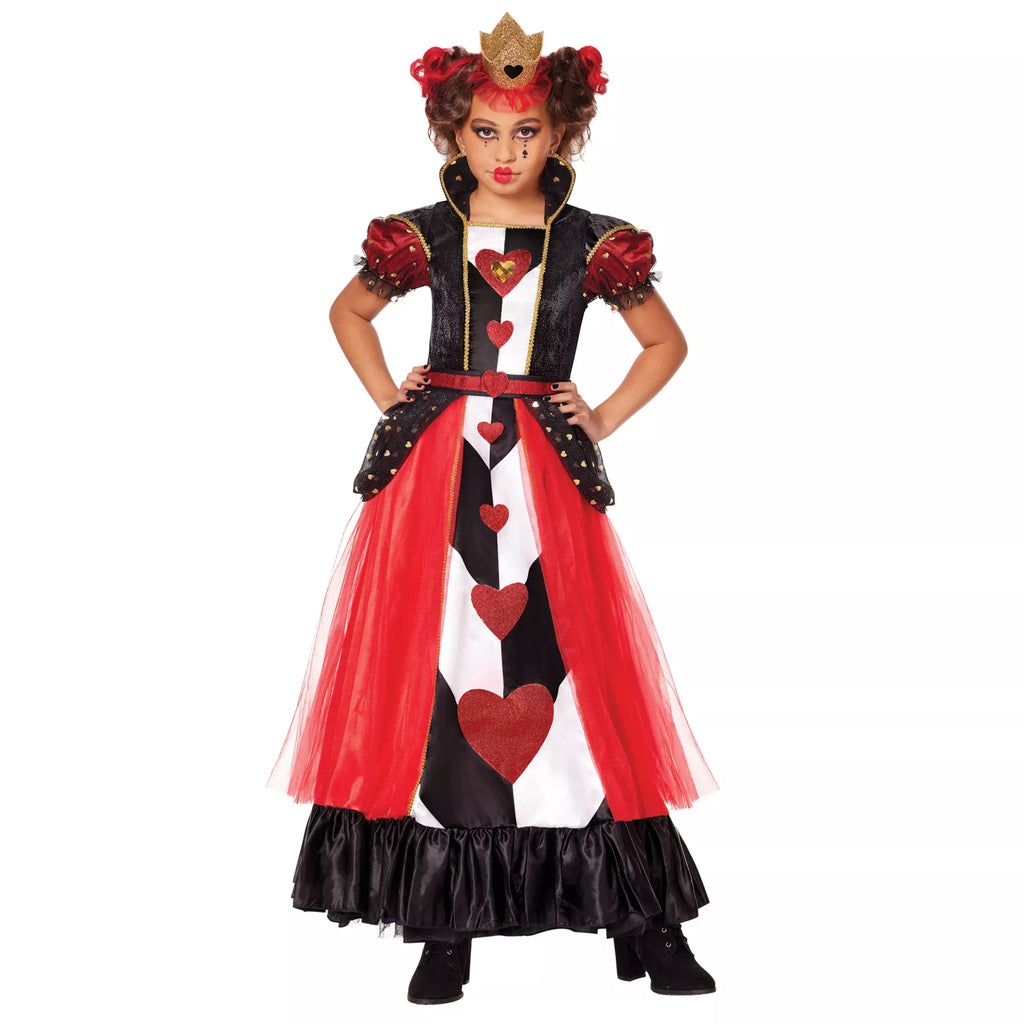 Kids Queen of Hearts Costume