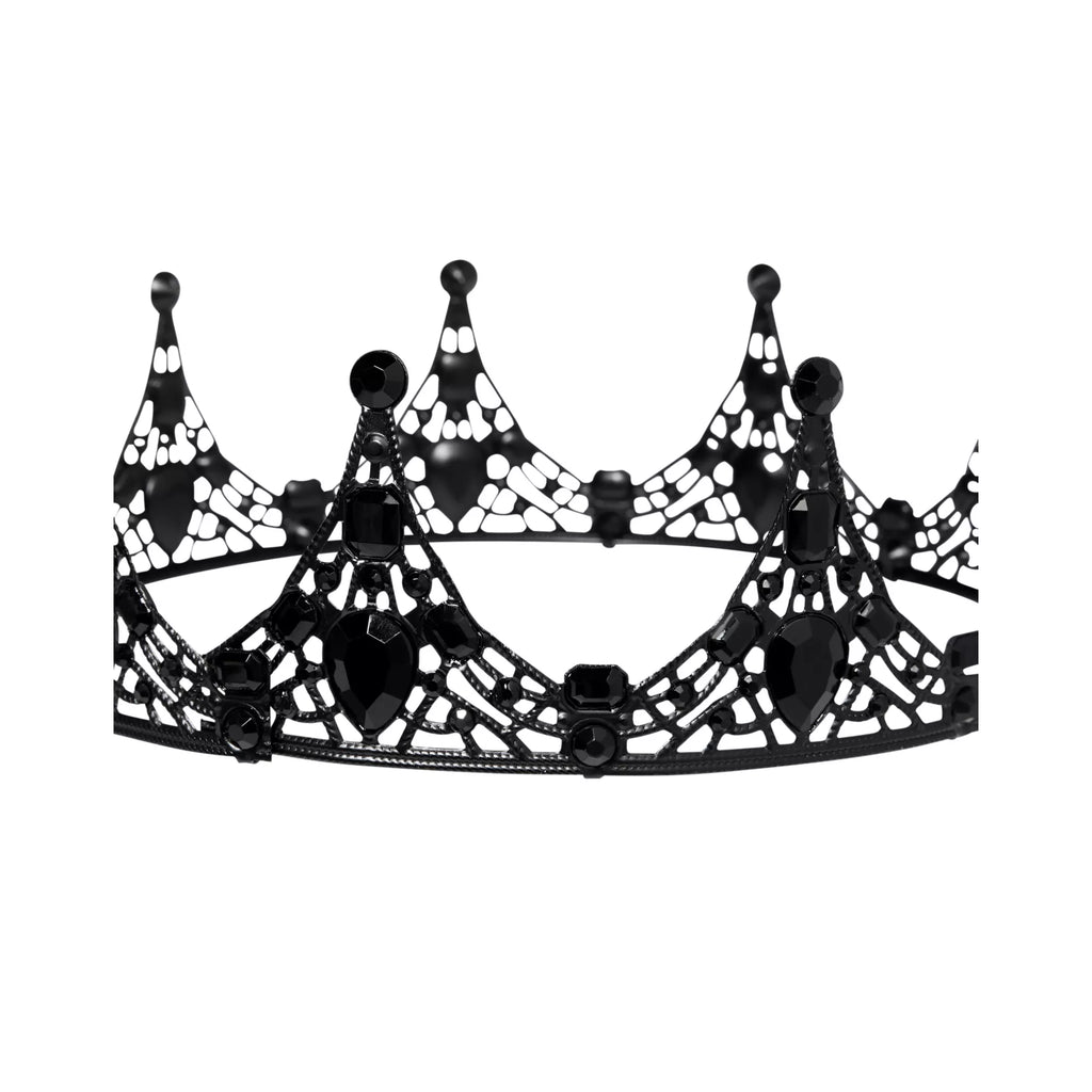 Black Skeleton Crown