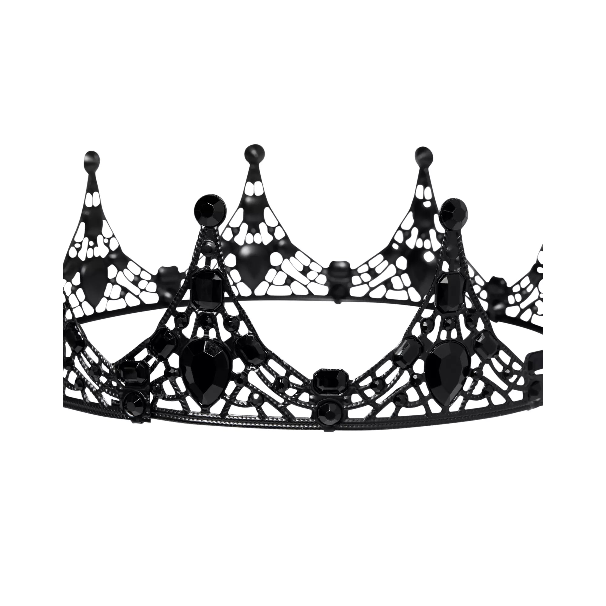 Black Skeleton Crown