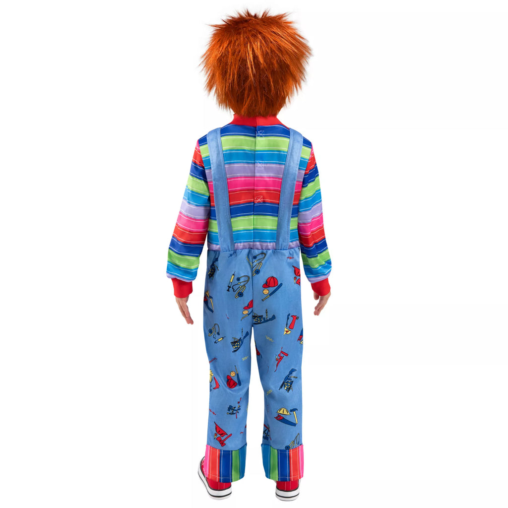 Toddler Chucky Jumpsuit Costume