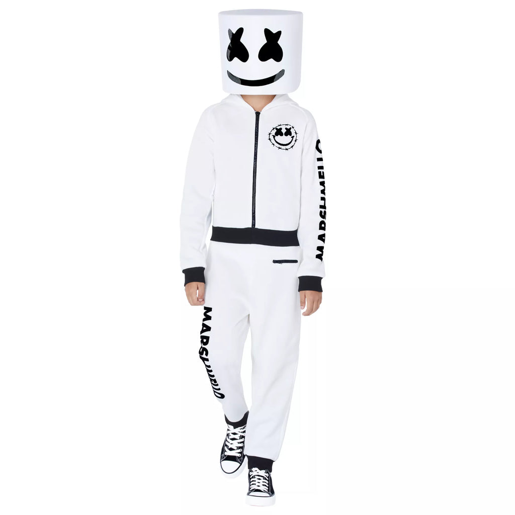Kids Marshmello Logo Jumpsuit Costume