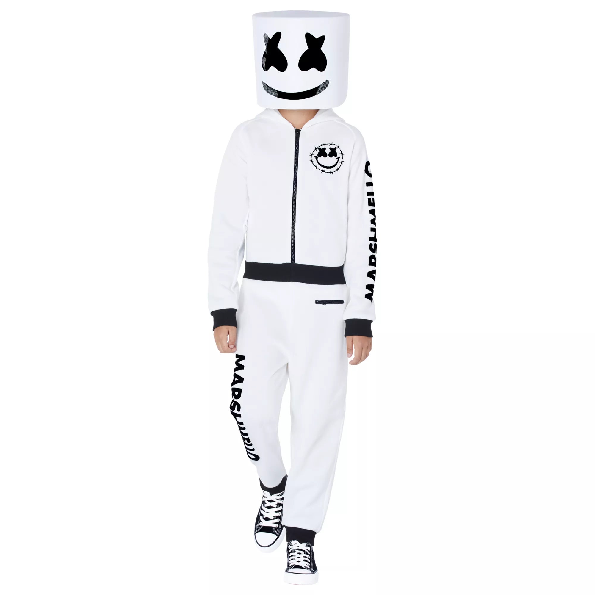 Kids Marshmello Logo Jumpsuit Costume
