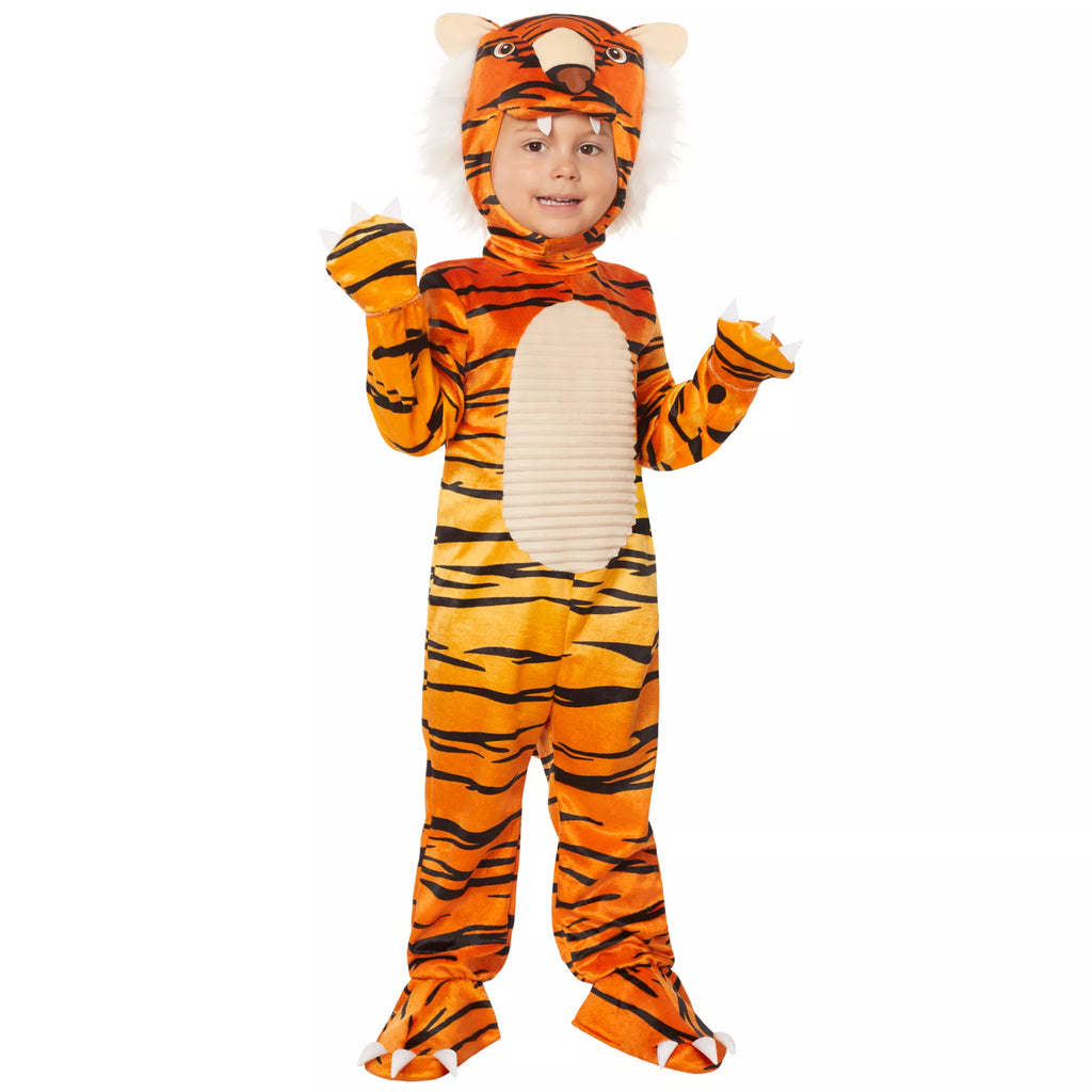 Toddler Faux Fur Tiger Costume