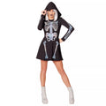 Adult Skeleton Hooded Dress