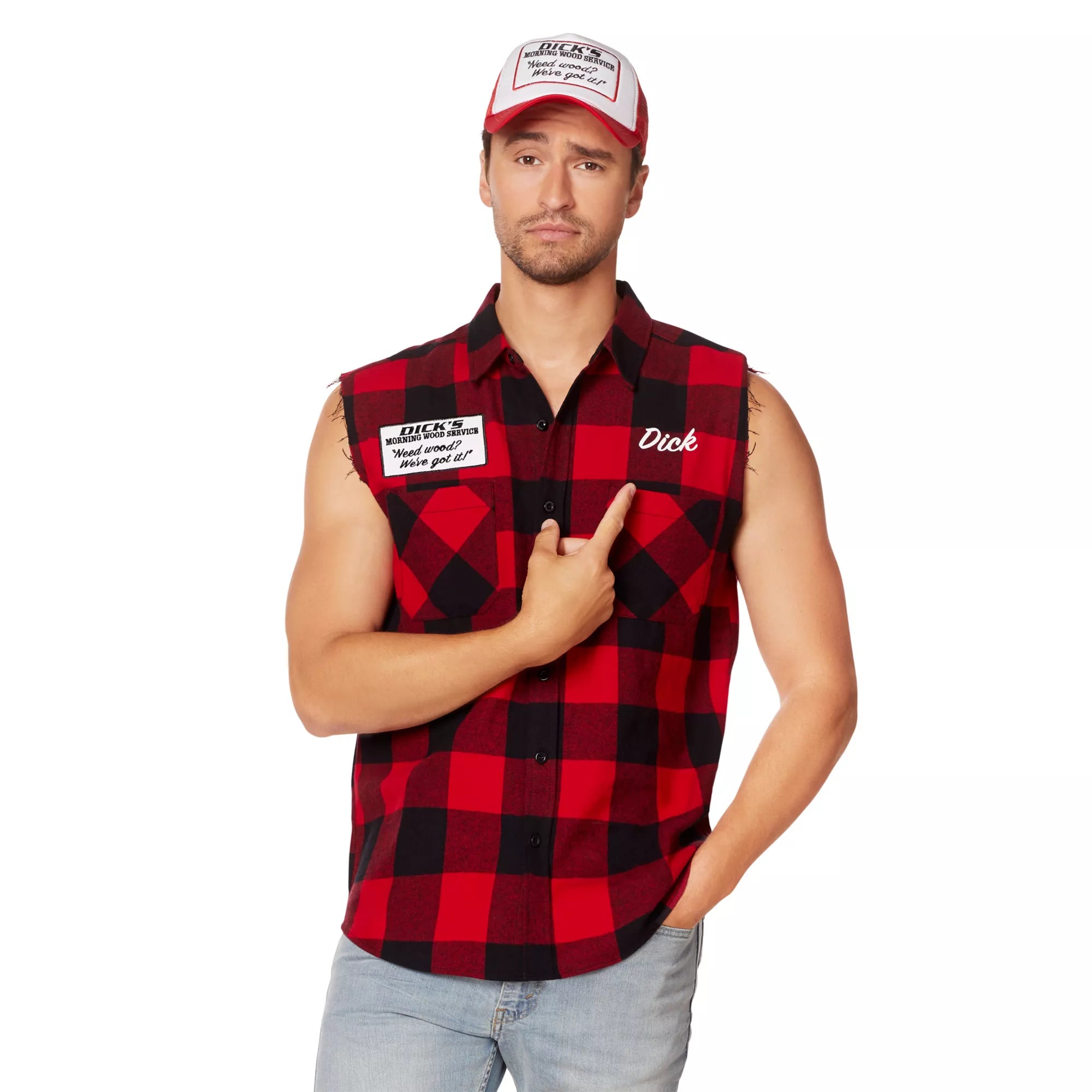 Adult Dick's Morning Wood Service Vest