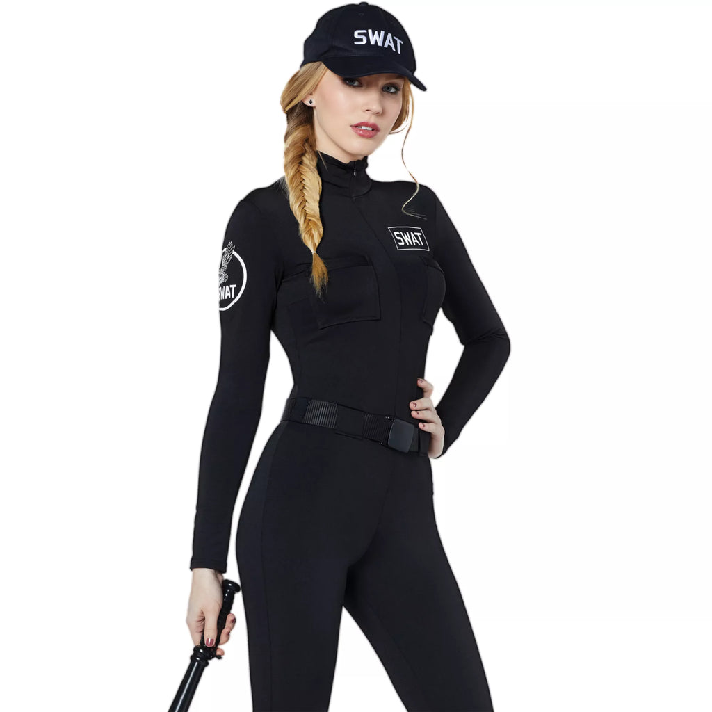Adult SWAT Catsuit Costume