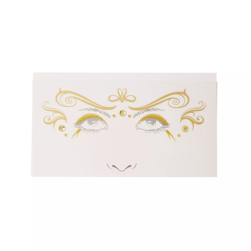 Gold Roman Face Decals