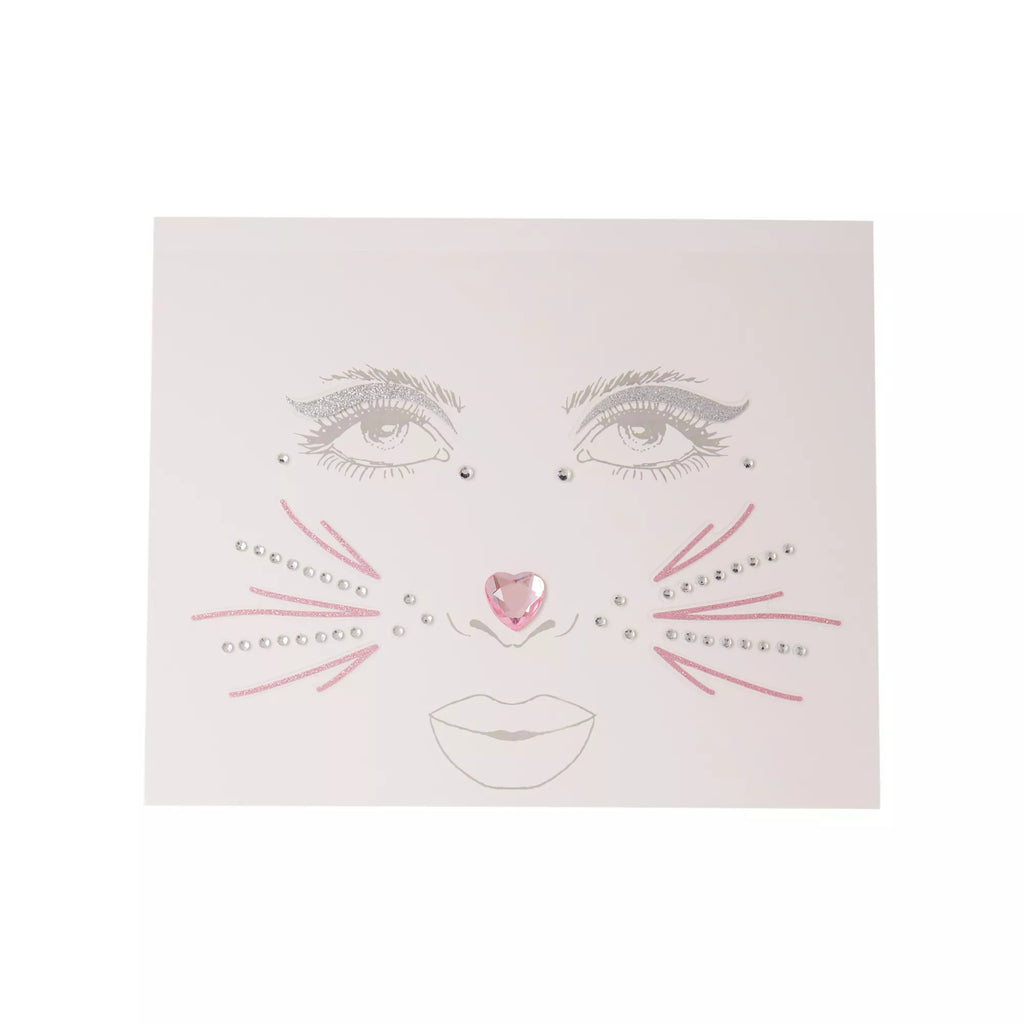 Gemstone Bunny Face Decals