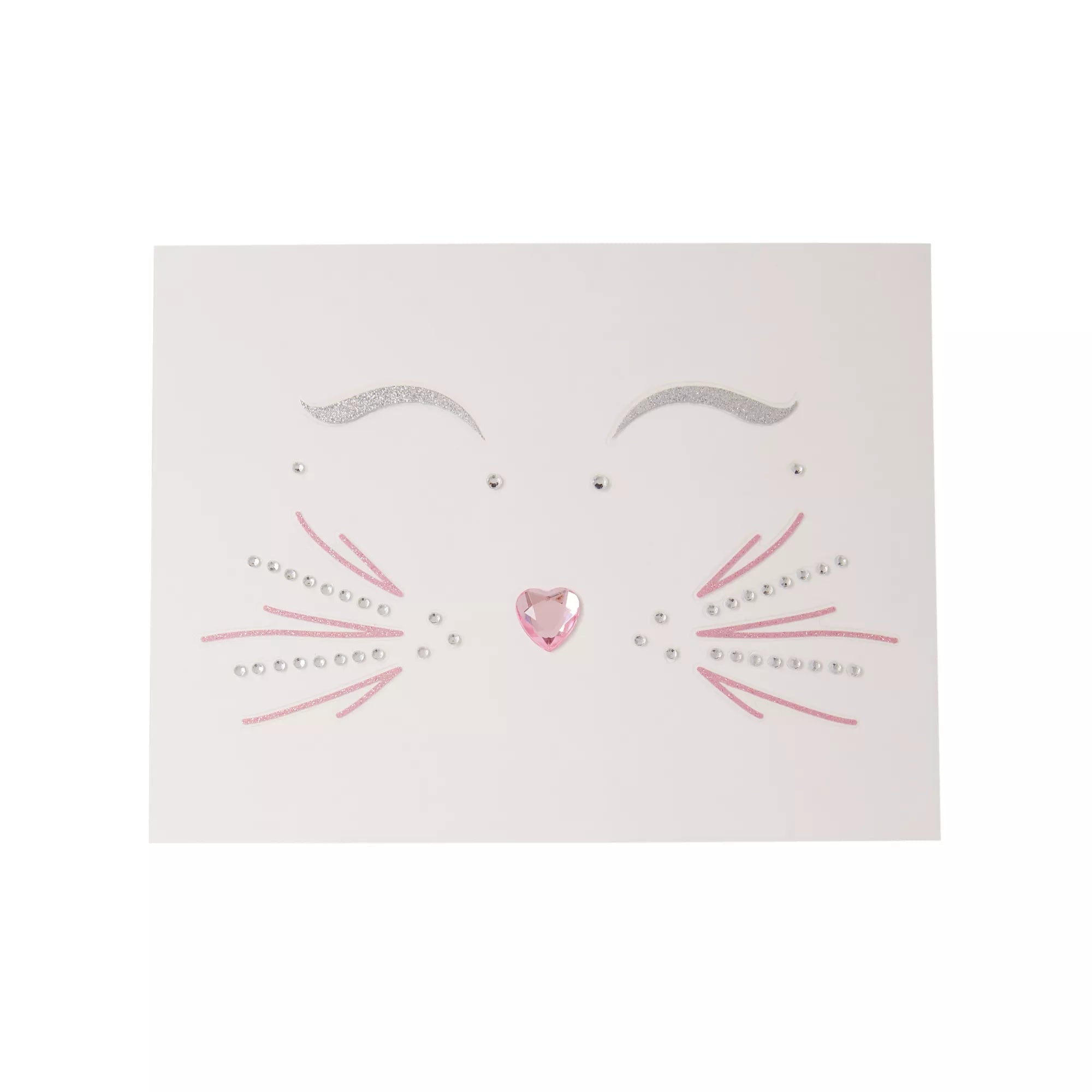 Gemstone Bunny Face Decals