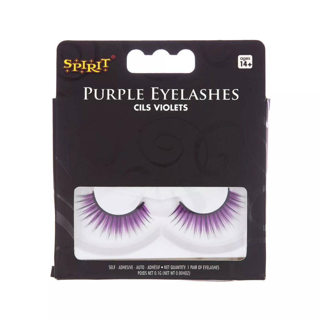Purple Eyelashes