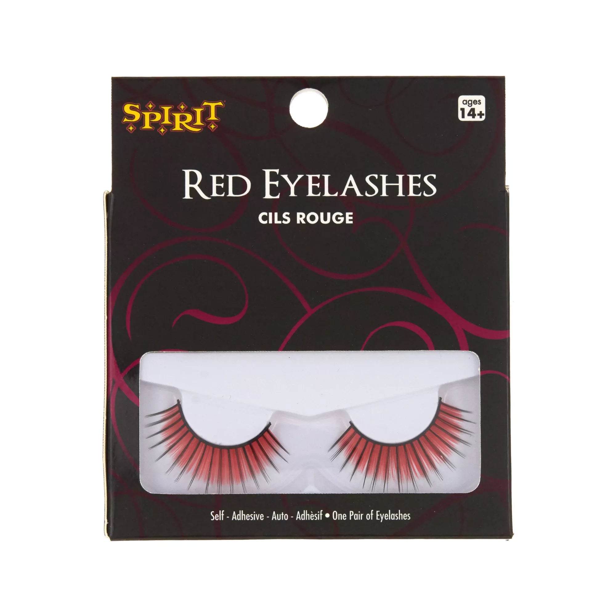 Red Eyelashes